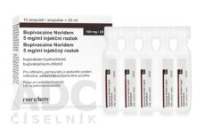 Bupivacaine Noridem 5 mg/ml