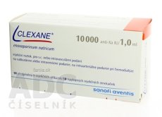 CLEXANE 10000 IU (100 mg)/1 ml