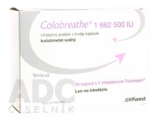 Colobreathe 1 662 500 IU inhalačný prášok