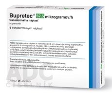 Bupretec 52,5 mikrogramov/h transdermálna náplasť