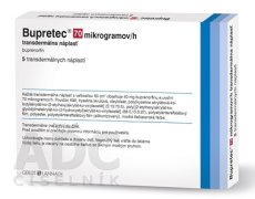 Bupretec 70 mikrogramov/h transdermálna náplasť