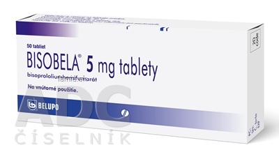 BISOBELA 5 mg tablety